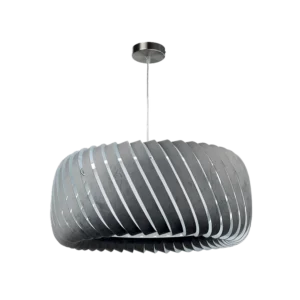 Une suspension velours chic et moderne Disponible en gris clair ou en bleu zafiro, Clyde s’adapte à tous les styles. Le modèle gris apporte une touche sobre et contemporaine. Le bleu, plus audacieux, devient un véritable point focal. Avec son diamètre de 57 cm, cette suspension habille une pièce sans l’écraser. Sa hauteur de 25 cm garantit un équilibre parfait au-dessus d’une table ou dans un salon.