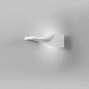 Applique murale en gesso blanc 36 × 10 × 11 cm, attache R7 S (ampoule non incluse). Design épuré, lumineuse et personnalisable. Idéale pour aménager avec style vos espaces.