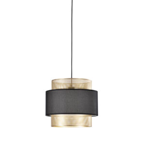 Apportez une véritable signature décorative à votre intérieur avec cette suspension métal noir et doré design lounge. Au diamètre généreux de 35 cm et d’une longueur réglable de 200 cm, elle impose son style tout en restant élégante. Son alliance de noir mat et de finitions dorées confère un look contemporain et sophistiqué, parfait pour une ambiance lounge dans un salon, une salle à manger ou un espace d’accueil.
