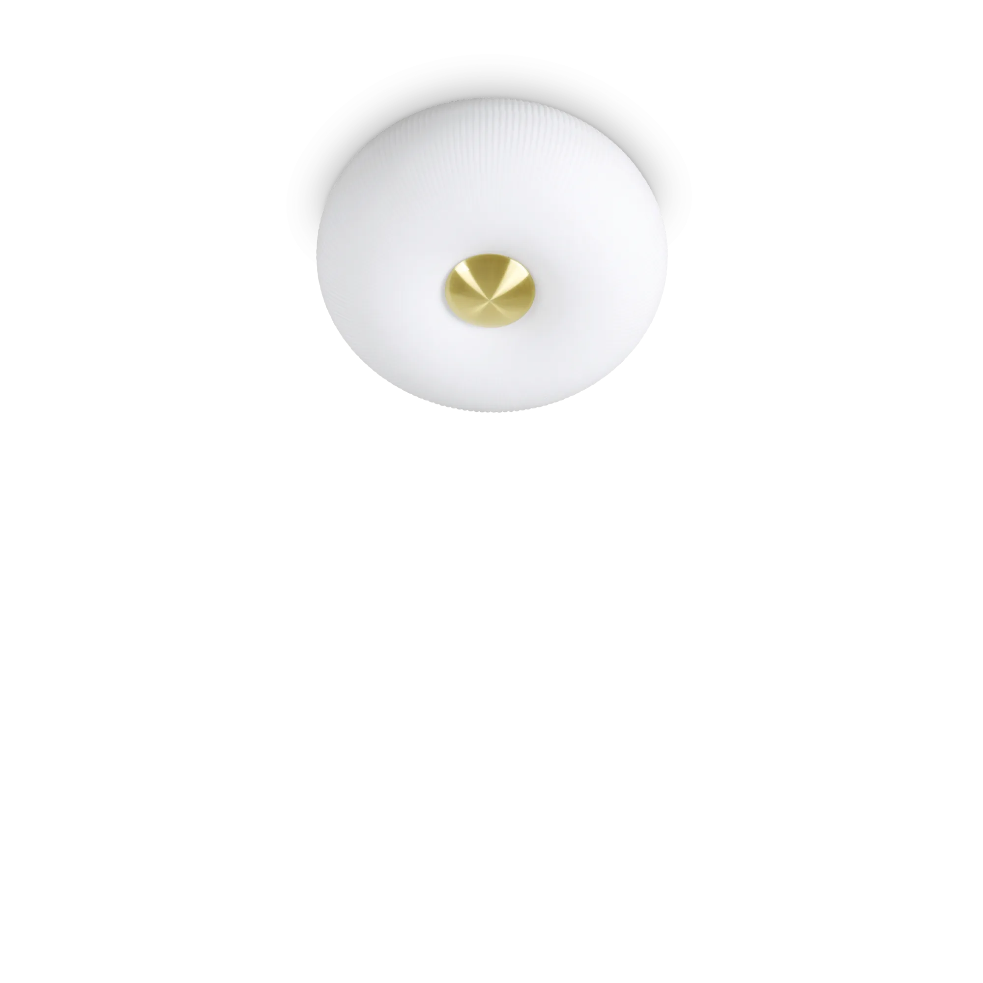 Apportez élégance et lumière douce à votre intérieur avec ce plafonnier en verre soufflé blanc et finition laiton. Design moderne, structure robuste et éclairage confortable.