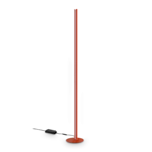 Apportez une touche audacieuse à votre intérieur avec ce lampadaire LED design orange. LED intégrée 50 W, 7100 lumens, variateur et lumière chaude 3000 K.