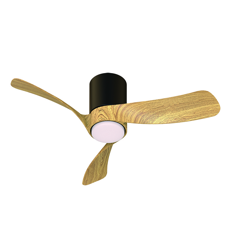 ventilateur de plafond LED silencieux moderne avec télécommande