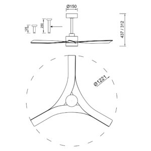 dimensions-schema-technique-ventilateur-plafond-122cm.jpg Schéma des dimensions du ventilateur de plafond Thai diamètre 122 cm
